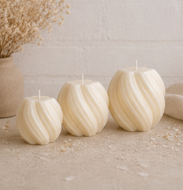 Spiral candle